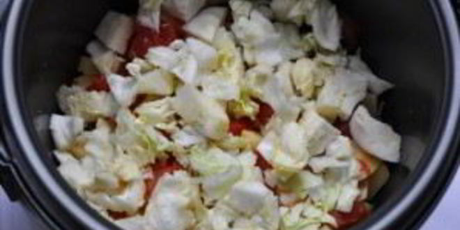 Рецепт грибов тушеных с овощами