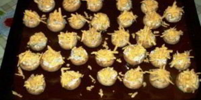 Рецепт грибов, запеченных с сыром в духовке