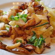 Рецепт Подосиновиков, жареных с картошкой