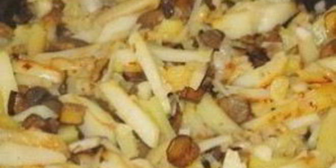 Рецепт подосиновиков, жареных с картошкой