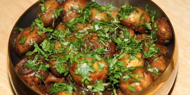 Рецепт шампиньонов — антипастей