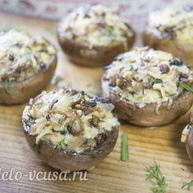Рецепт Шампиньонов фаршированных сыром