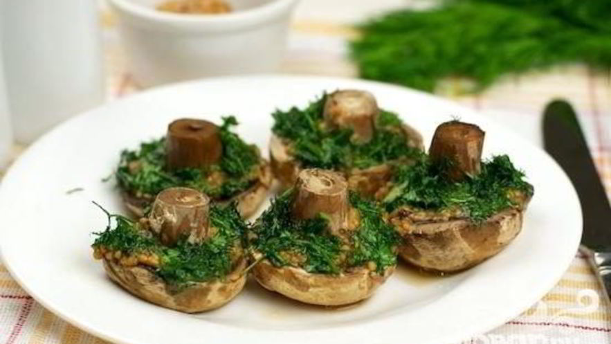 Рецепт шампиньонов фаршированных