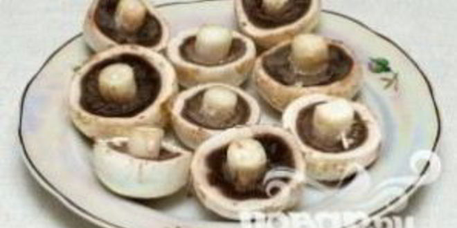Рецепт шампиньонов фаршированных