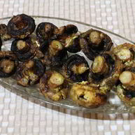 Рецепт Шампиньонов на мангале