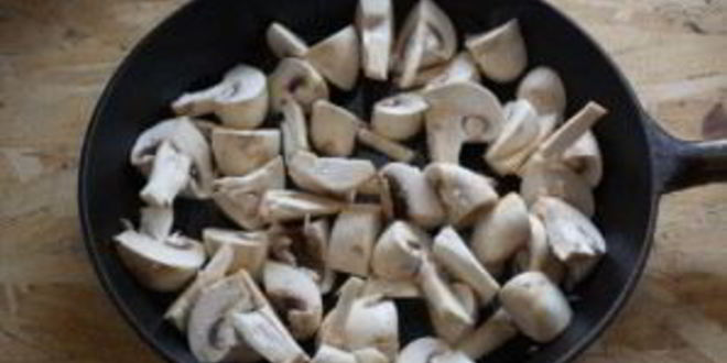 Рецепт шампиньонов с чесноком и зеленью