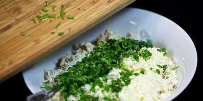 Рецепт шампиньонов с курицей и сыром