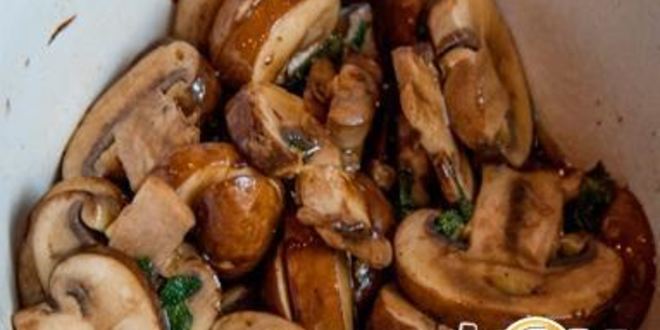 Рецепт шампиньонов в бальзамическом уксусе