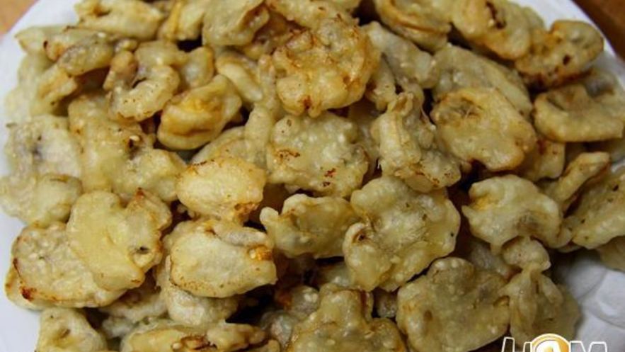 Рецепт шампиньонов в хрустящем кляре