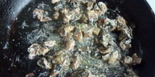 Рецепт шампиньонов жареных со сметаной