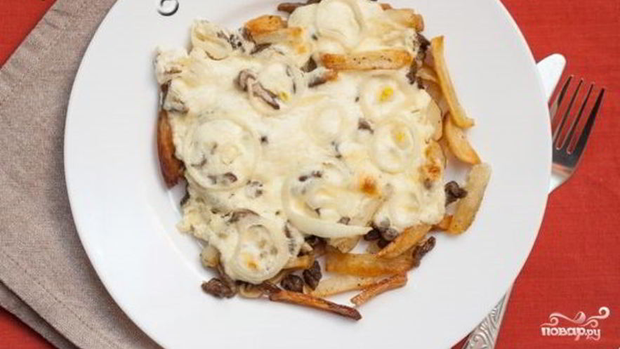 Рецепт соленых маслят жареных