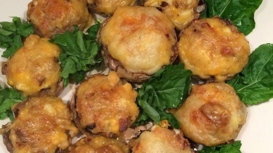 Рецепт запеченных шампиньонов по-итальянски