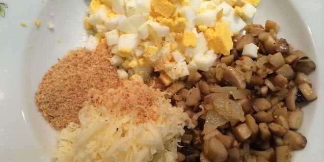 Рецепт запеченных шампиньонов по-итальянски