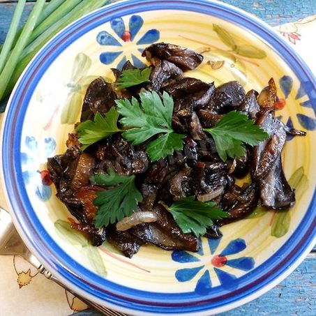 Рецепт Жареных подберезовиков