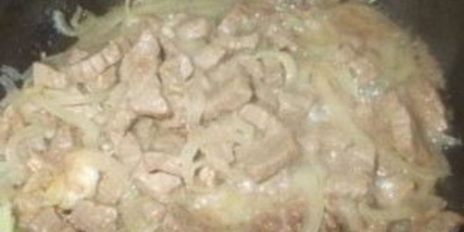 Рецепт гуляша для ребенка