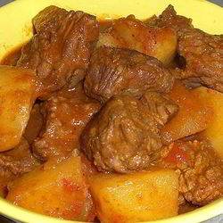 Рецепт Гуляша из говядины с помидорами