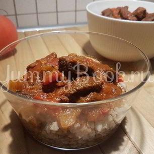 Рецепт Гуляша из говядины в мультиварке