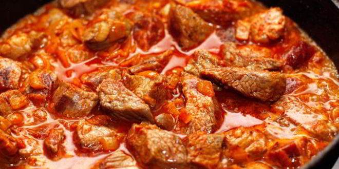 Рецепт гуляша из говядины