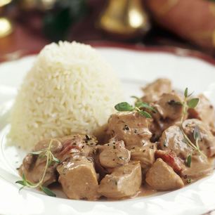 Рецепт Гуляша из индейки в мультиварке