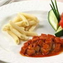 Рецепт Гуляша из колбасы