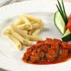 Рецепт Гуляша из колбасы