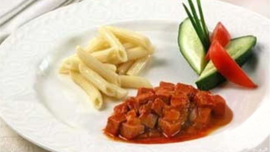 Рецепт гуляша из колбасы