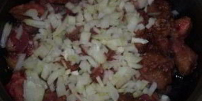 Рецепт гуляша из куриной печени