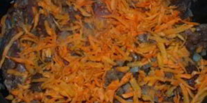 Рецепт гуляша из куриной печени