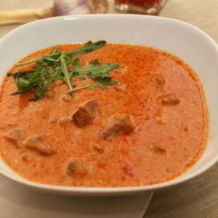 Рецепт Гуляша из свинины с помидорами