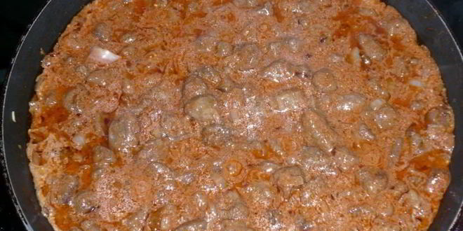 Рецепт гуляша печеночного свиного