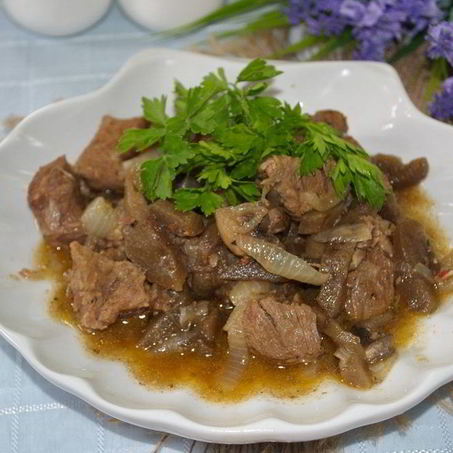 Рецепт Гуляша с баклажанами