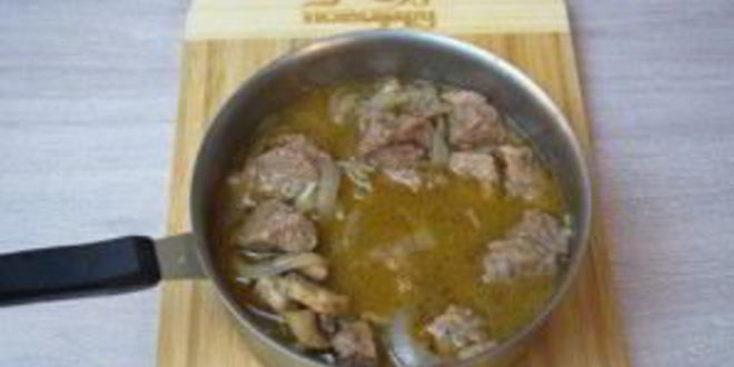 Рецепт гуляша с баклажанами