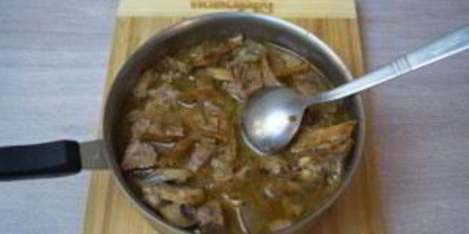 Рецепт гуляша с баклажанами