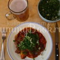 Рецепт Гуляша в казане