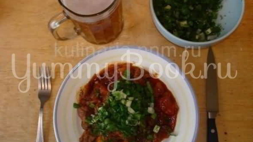 Рецепт гуляша в казане