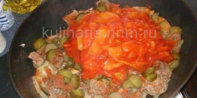 Рецепт гуляша в казане