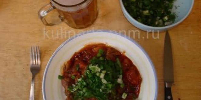 Рецепт гуляша в казане