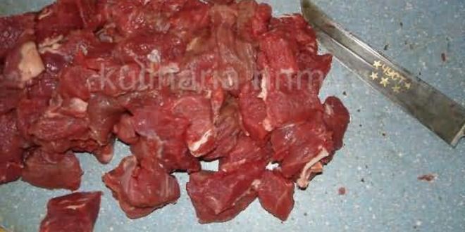 Рецепт гуляша в казане