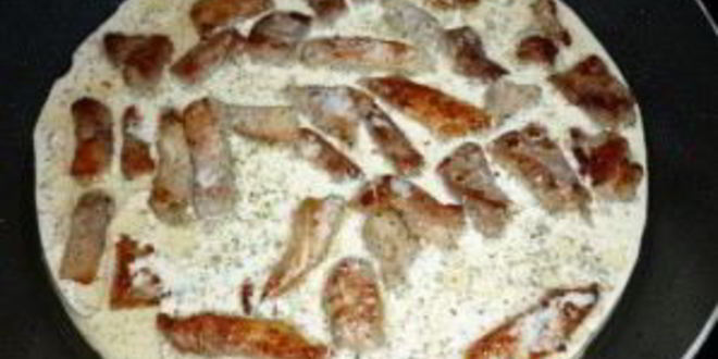 Рецепт гуляша в сливочном соусе