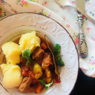 Рецепт Нежного гуляша из телятины