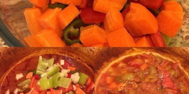 Рецепт нежного гуляша из телятины