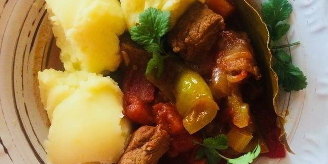 Рецепт нежного гуляша из телятины