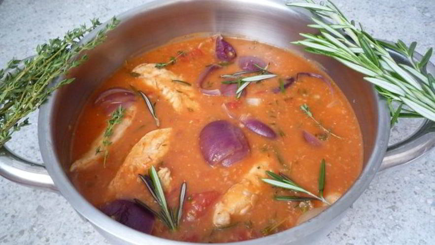 Рецепт пряного куриного гуляша