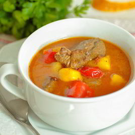 Рецепт Венгерского супа-гуляша