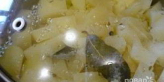 Рецепт картофельного пюре с маслом