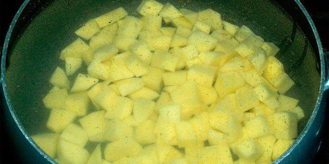 Рецепт картофельного пюре с соусом