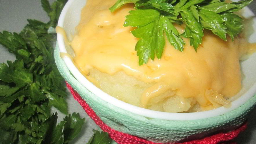 Рецепт картофельного пюре с сыром