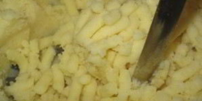 Рецепт картофельного пюре с жареным луком