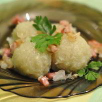 Рецепт Картофельных клецек постных