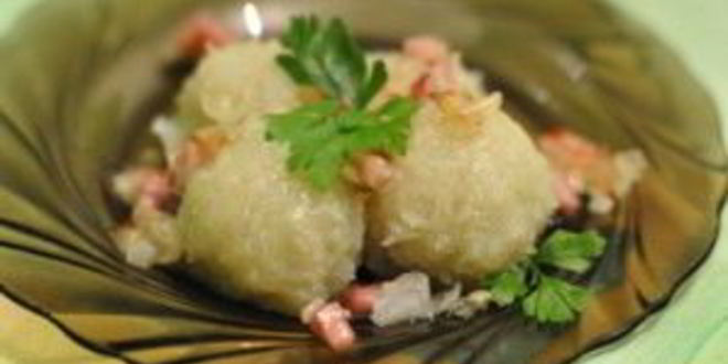 Рецепт картофельных клецек постных